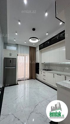 Satılır 3 otaqlı 94 m² yeni tikili Azərbaycan Dillər Universiteti — Mənzil (4)