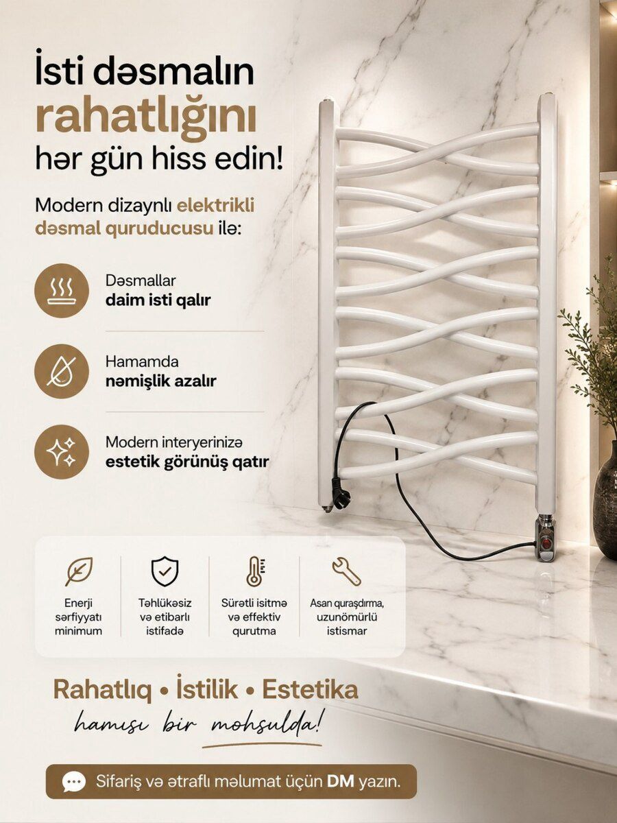 Elektrikli dəsmal qurudanlar — Təmir və inşaat, Bakı (2)