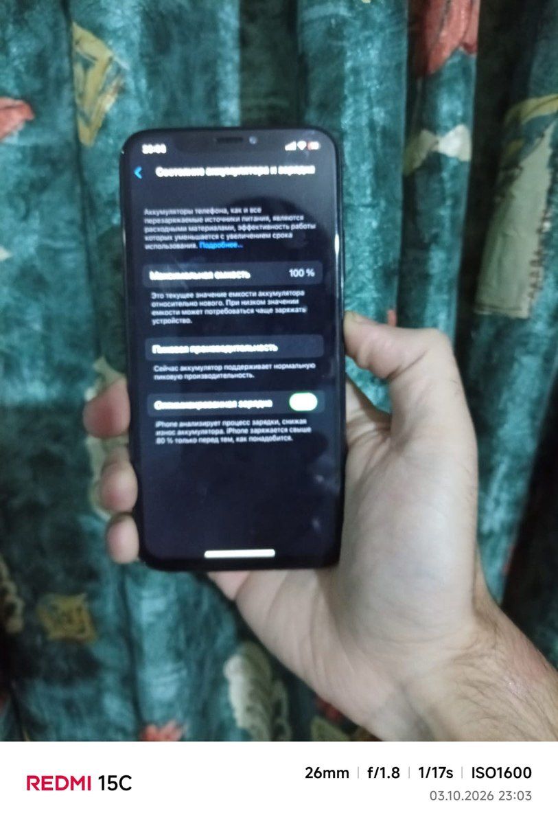 Apple iPhone X Space Gray 64GB/3GB — Smartfonlar, Bakı (2)