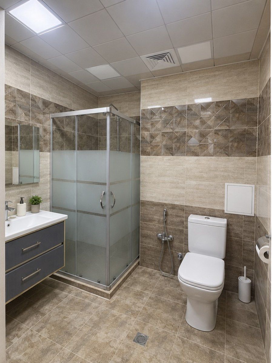 İcarəyə verilir 2 otaqlı yeni tikili 45 m² — Mənzil, Bakı (5)