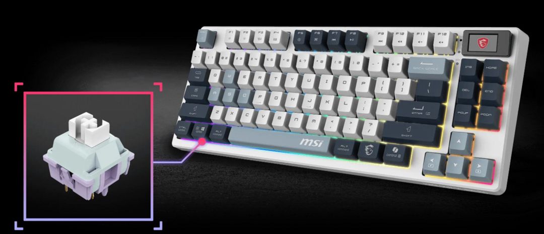 Gaming keyboard Forge GK600 TKL Wireless SKY RU NEW — Periferik cihazlar, Bakı