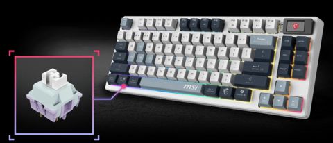 Gaming keyboard Forge GK600 TKL Wireless SKY RU NEW — Bakı