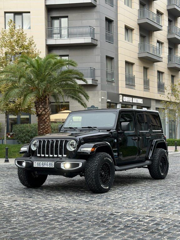 Jeep Wrangler, 2.0 L, 17.3 kWh, 2021 il, 63 000 km — Avtomobillər, Bakı (2)