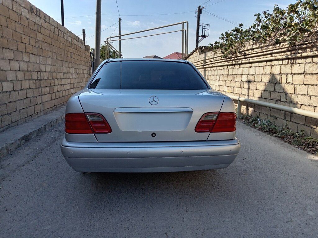 Mercedes E 230, 2.3 L, 1997 il, 356 450 km — Avtomobillər, Sumqayıt (2)