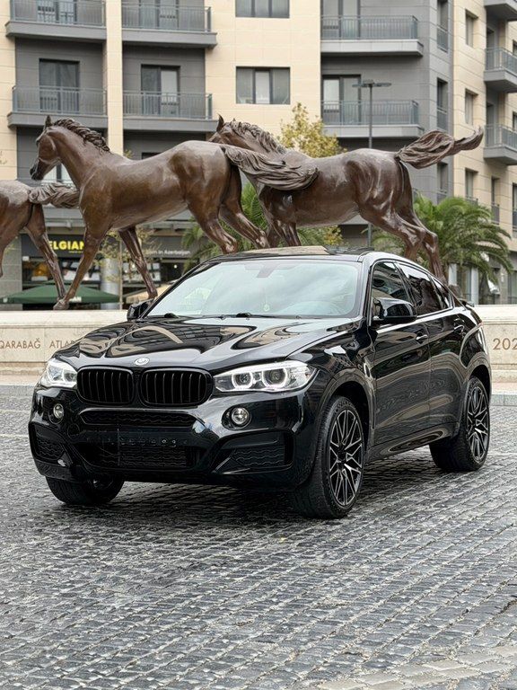 BMW X6, 3.0 L, 2016 il, 163 244 km — Avtomobillər, Bakı (6)