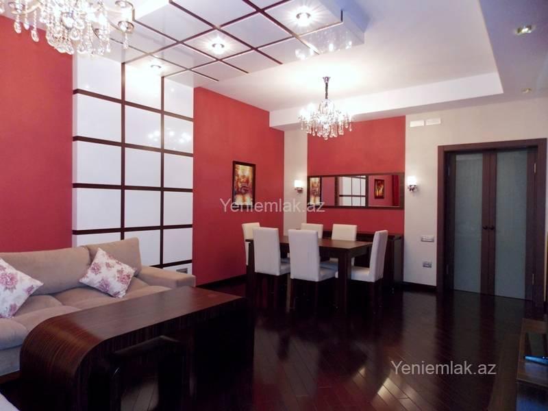 Kirayə 3 otaqlı Bina evi menzil (Yeni tikili), 120 m², Nərimanov rayonu — Mənzil, Bakı (2)