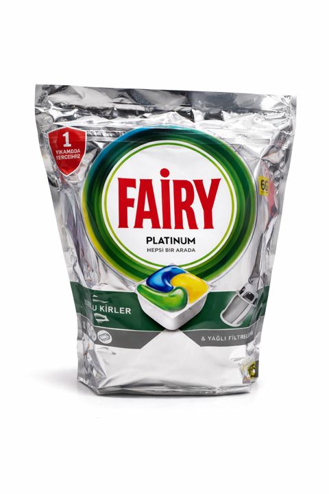 Qabyuyan maşın üçün kapsullar Fairy Platinum 60 əd — Bakı