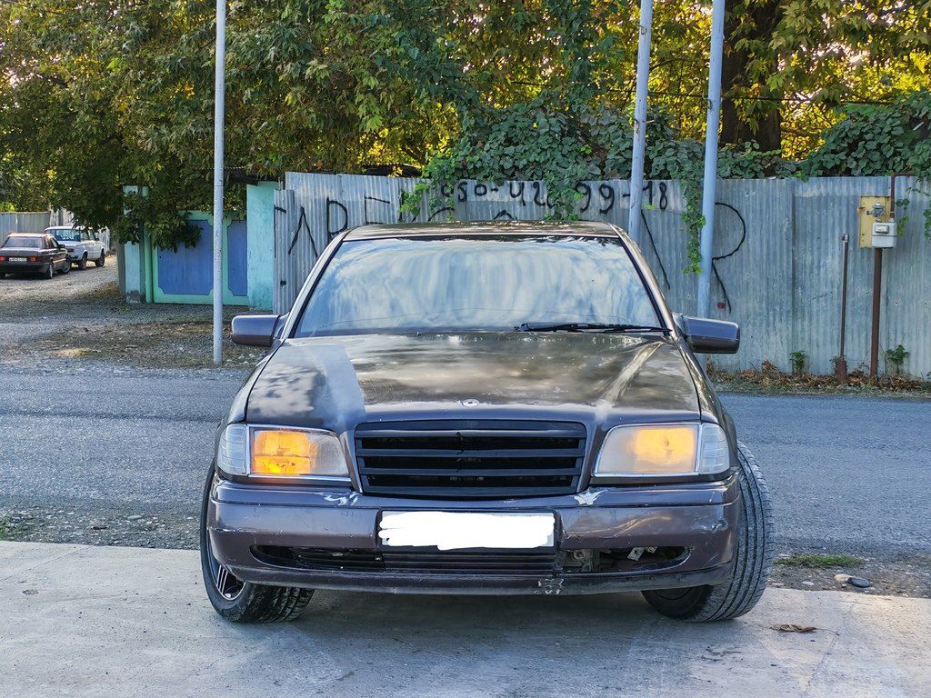 Mercedes C 200, 2.0 L, 1995 il, 218 874 km — Avtomobillər, Bərdə (2)