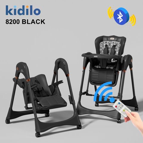 Uşaq yedizdirmə oturacağı Kidilo 8200 Black — Bakı