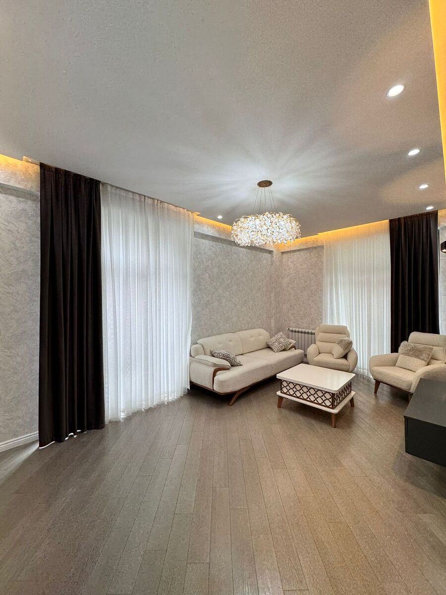 3-otaqlı yeni tikili, Səməd Vurğun küç., 100 m² — Mənzil, Bakı