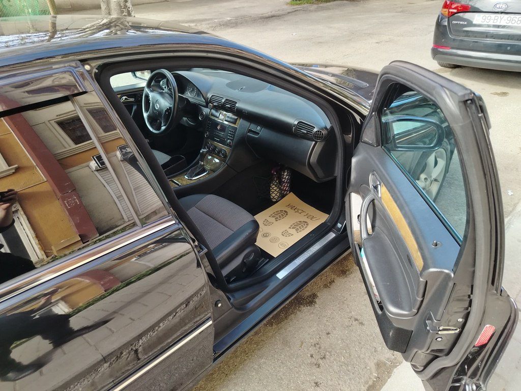 Mercedes C 230, 1.8 L, 2005 il, 320 000 km — Avtomobillər, Bakı (7)