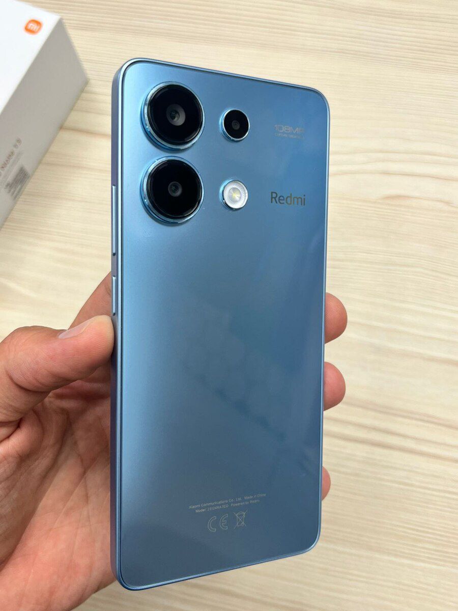Xiaomi Redmi Note 13 Ice Blue 256GB/8GB — Smartfonlar, Bakı (2)