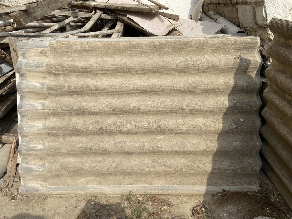 Şifer dalğalı dam örtüyü lövhələri - Material: lifli-sement (dalğalı — Dam örtükləri, Bakı (4)