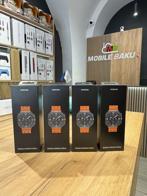 Samsung Galaxy Watch Ultra Titanium White — Bakı
