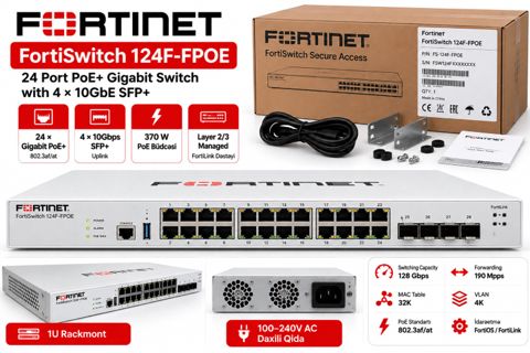 Fortinet FS-124F-FPOE — Bakı