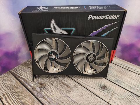 Video kart PowerColor RX 7600 HellHound 8GB — Bakı