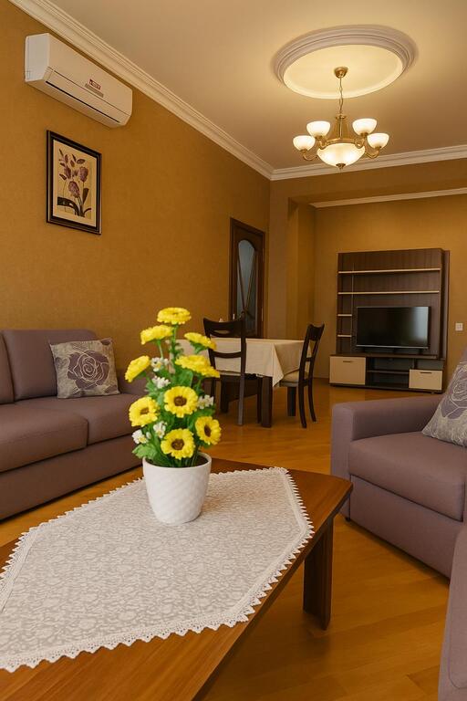 İcarəyə verilir 2 otaqlı yeni tikili 80 m² — Mənzil, Bakı (9)