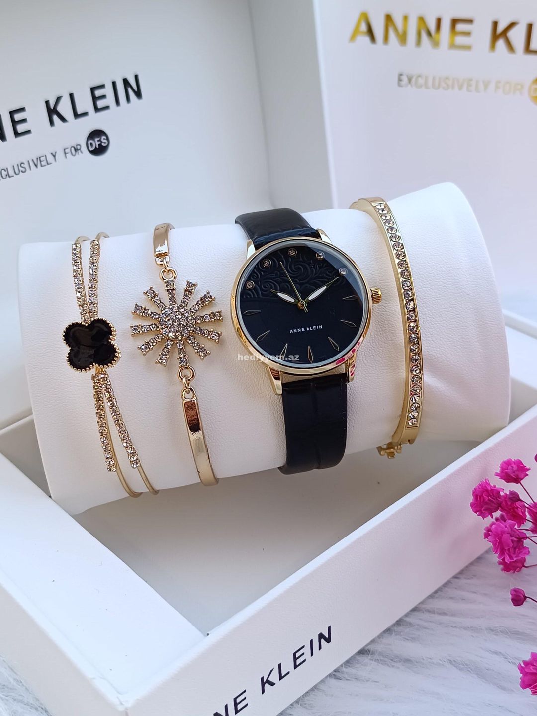 Anne Klein qol saat desti 0489 — Qol saatları, Bakı (2)