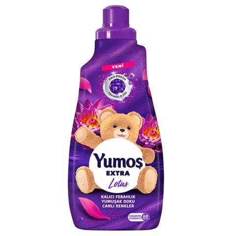 Kondisioner Yumoş Extra Lotus, hər növ paltar üçün, 1440 ml, 60 yuma - HomeM-221 — Bakı