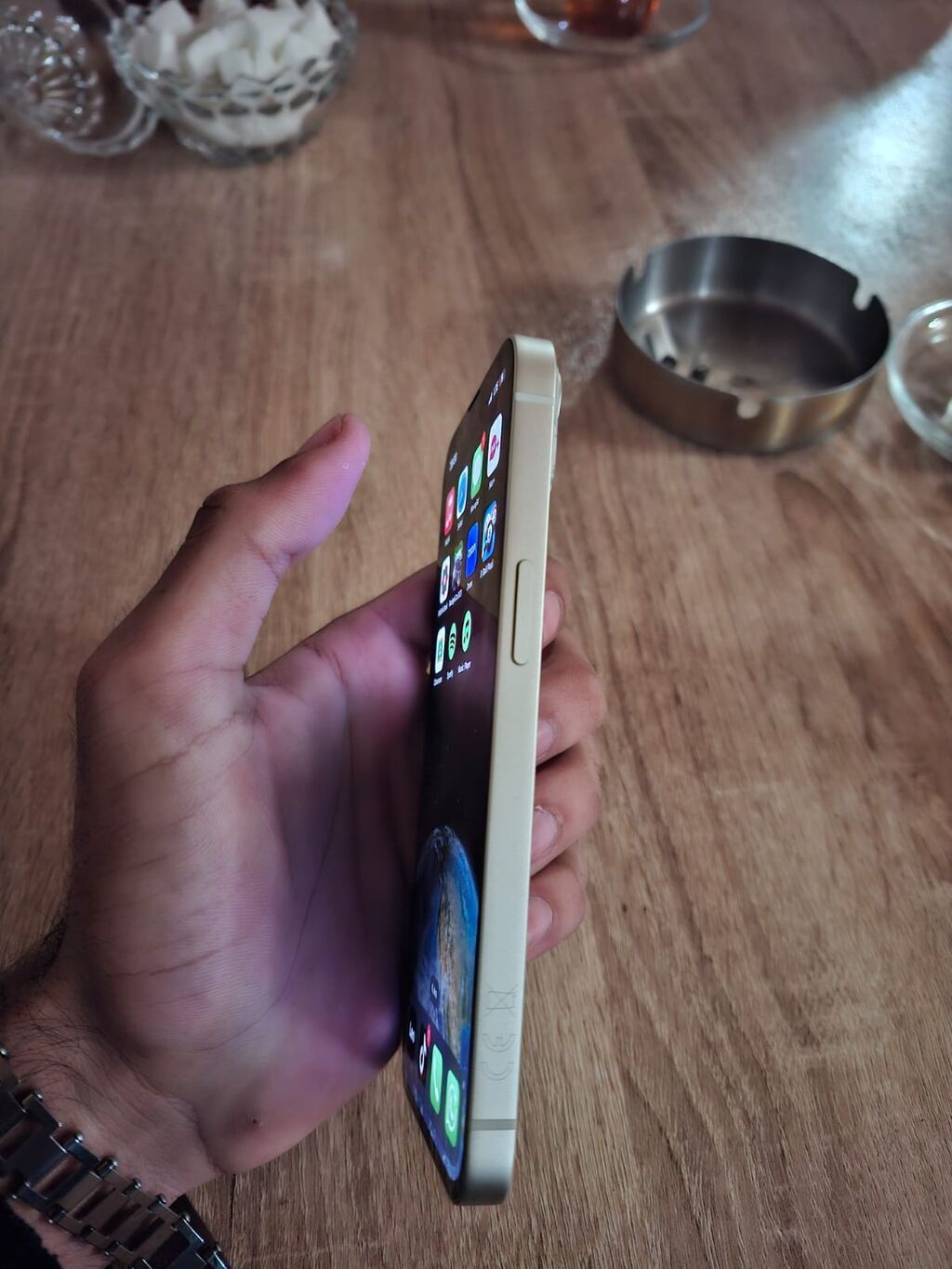 IPhone 13, 128 GB, Starlight, Face ID — Apple iPhone, Bakı (3)