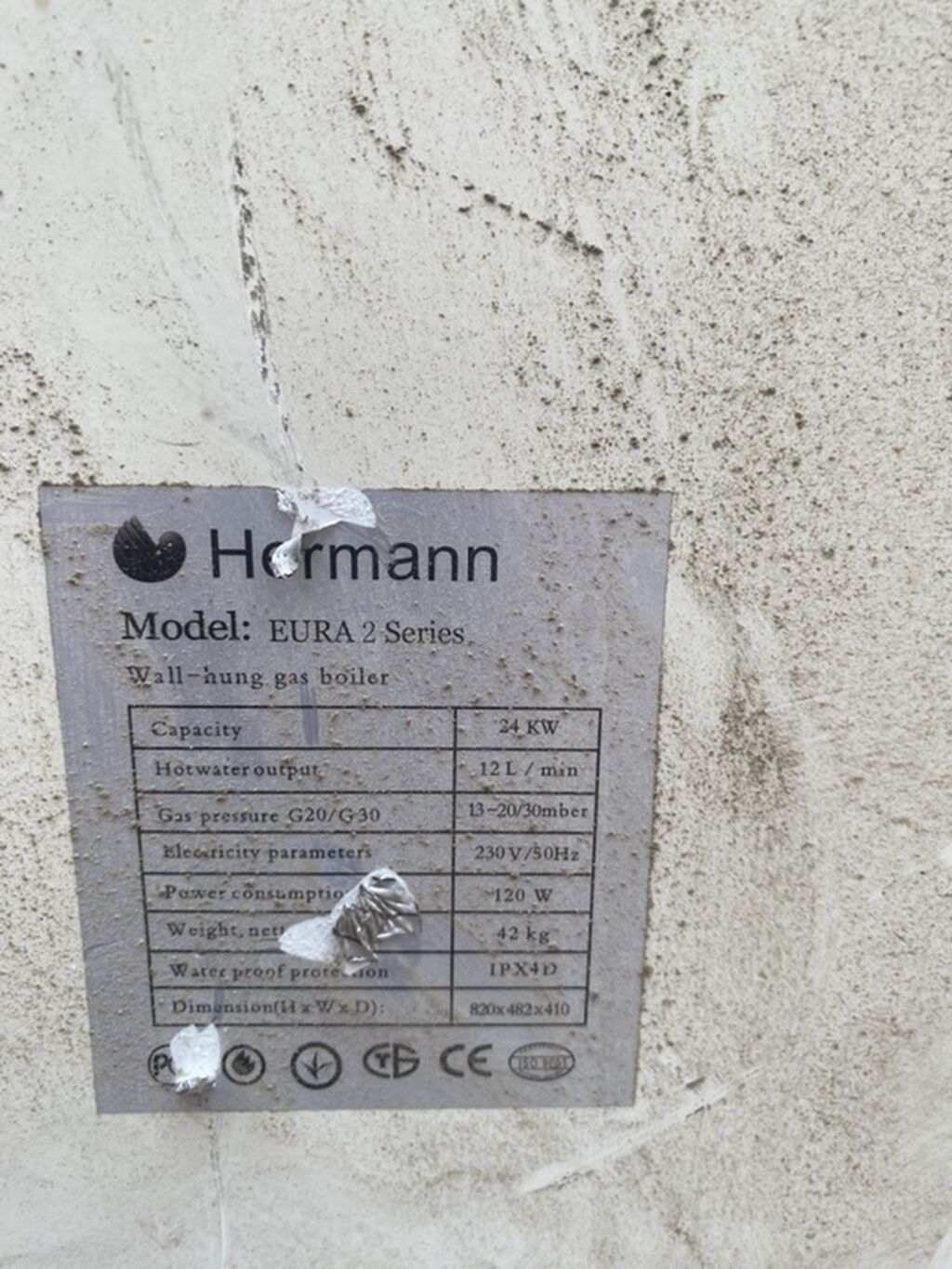 İşlənmiş Kombi Herman 24 kVt, Ünvandan götürmə — Kombilər, Bakı (2)