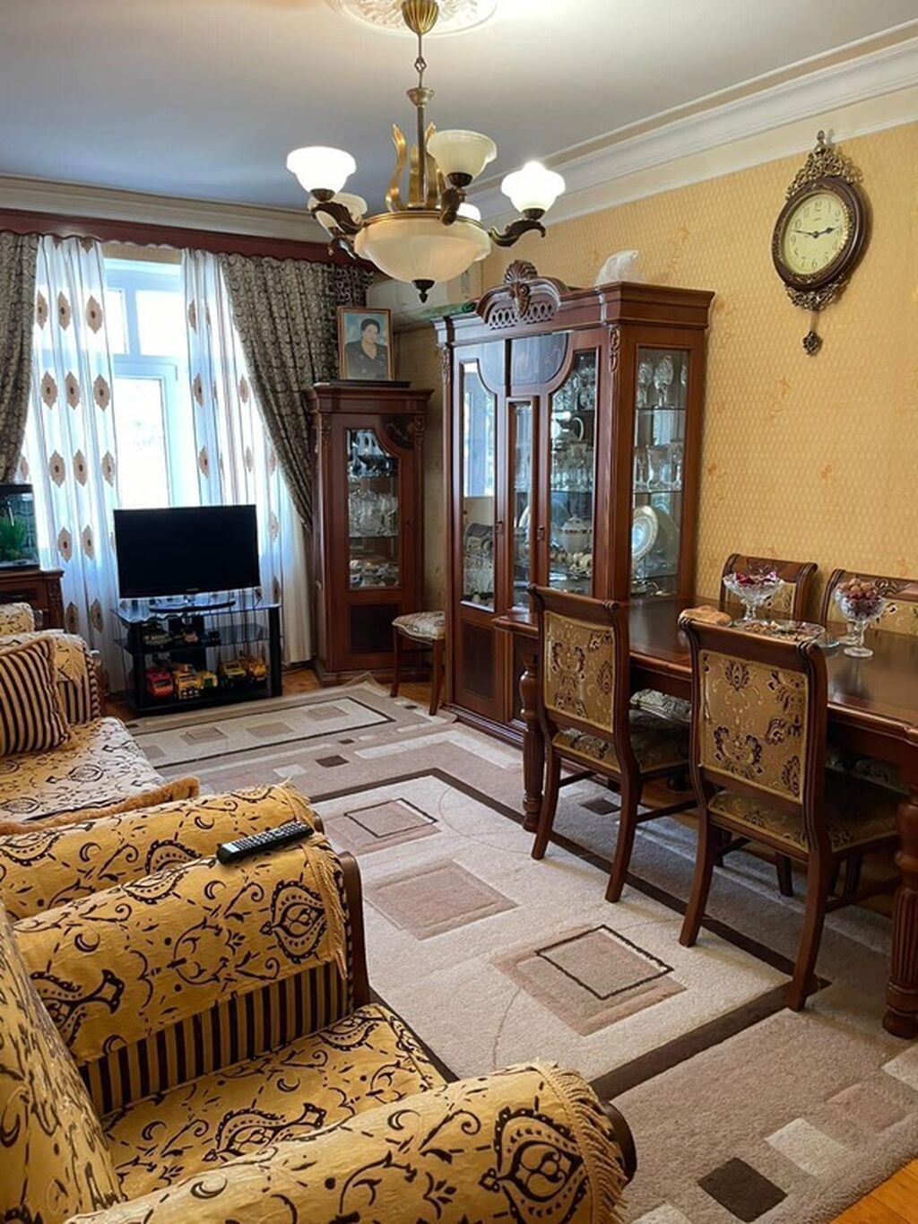 Qonaq otağı üçün klassik dəst – tam komplekt - Yumşaq mebel: 3 — Qonaq otağı üçün, Bakı (2)