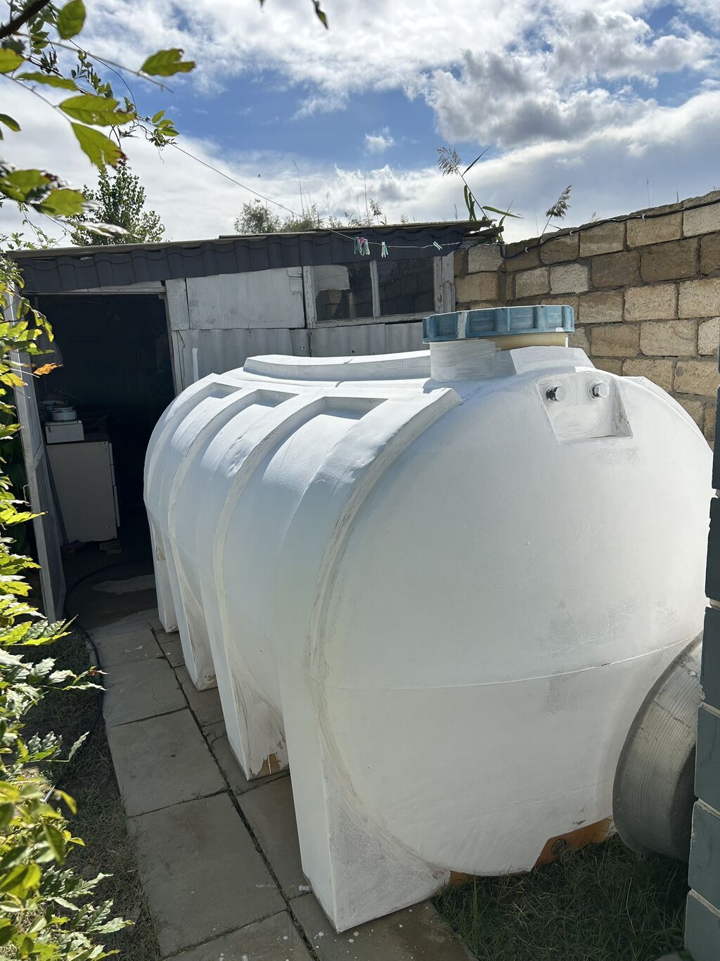 Bak, Plastik, 5000 l l, İşlənmiş, Ünvandan götürmə — Su çənləri, kanisterləri, bochkalar, Bakı (2)