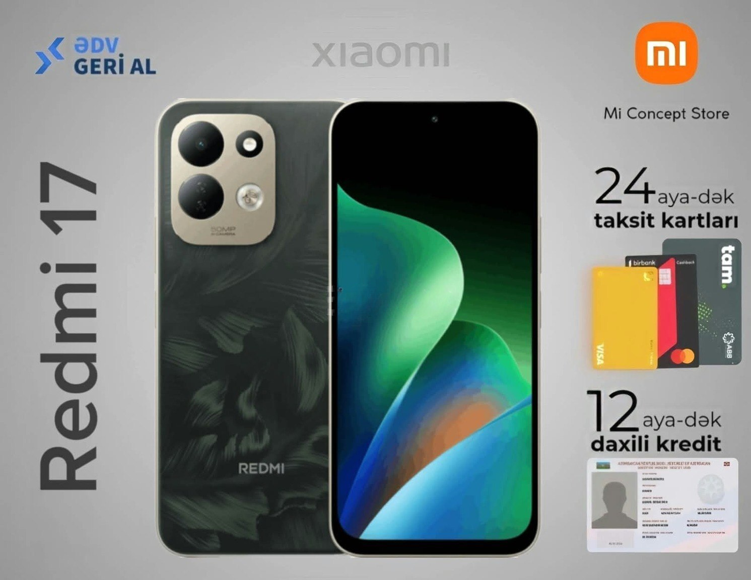 Xiaomi Redmi 17, 8 GB — Smartfonlar
