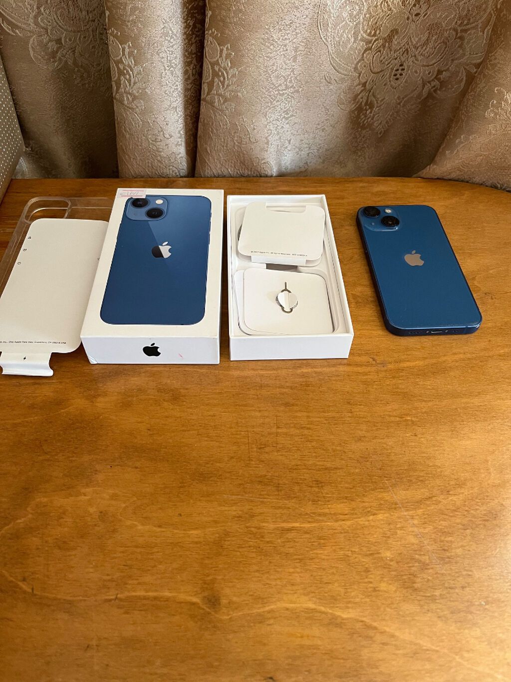 IPhone 13 mini, 128 GB, Blue Titanium, Face ID, Sənədlərlə — Apple iPhone, Bakı (5)