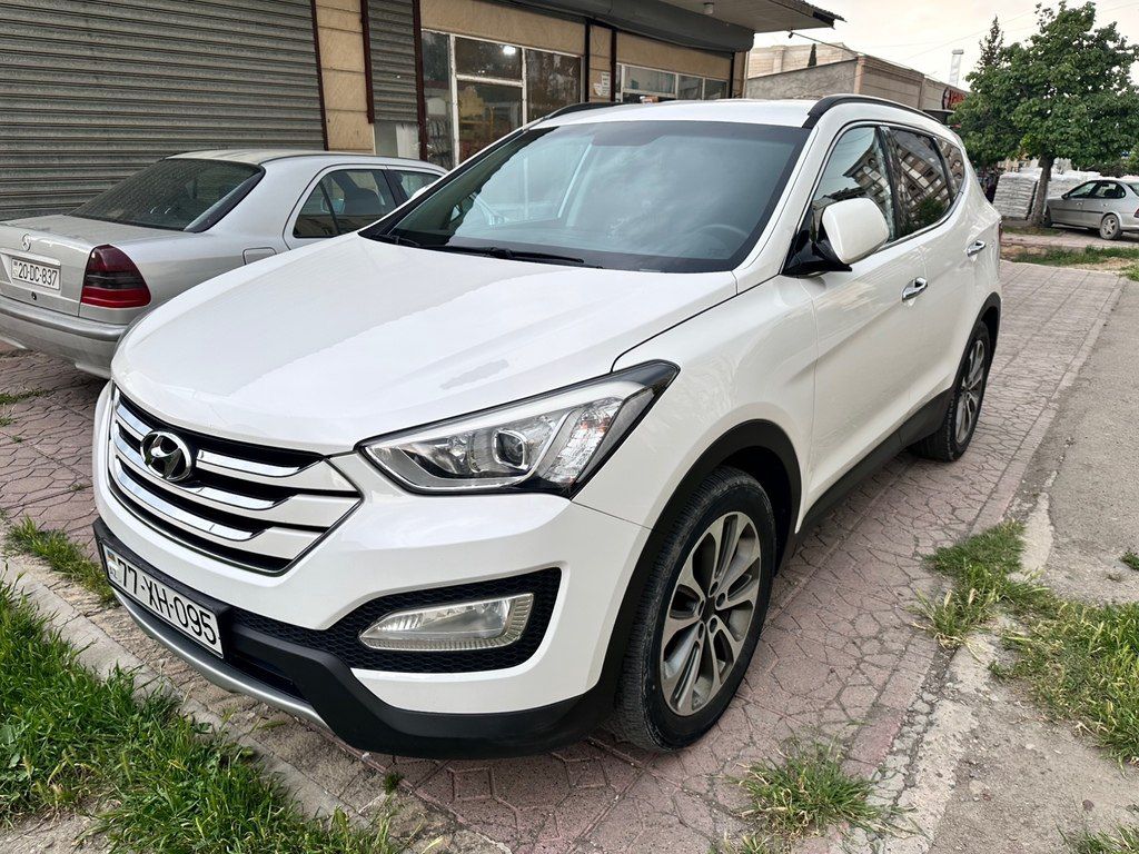 Hyundai Santa Fe, 2.0 L, 2015 il, 262 000 km 77-XH-095 — Avtomobillər, Gəncə (4)