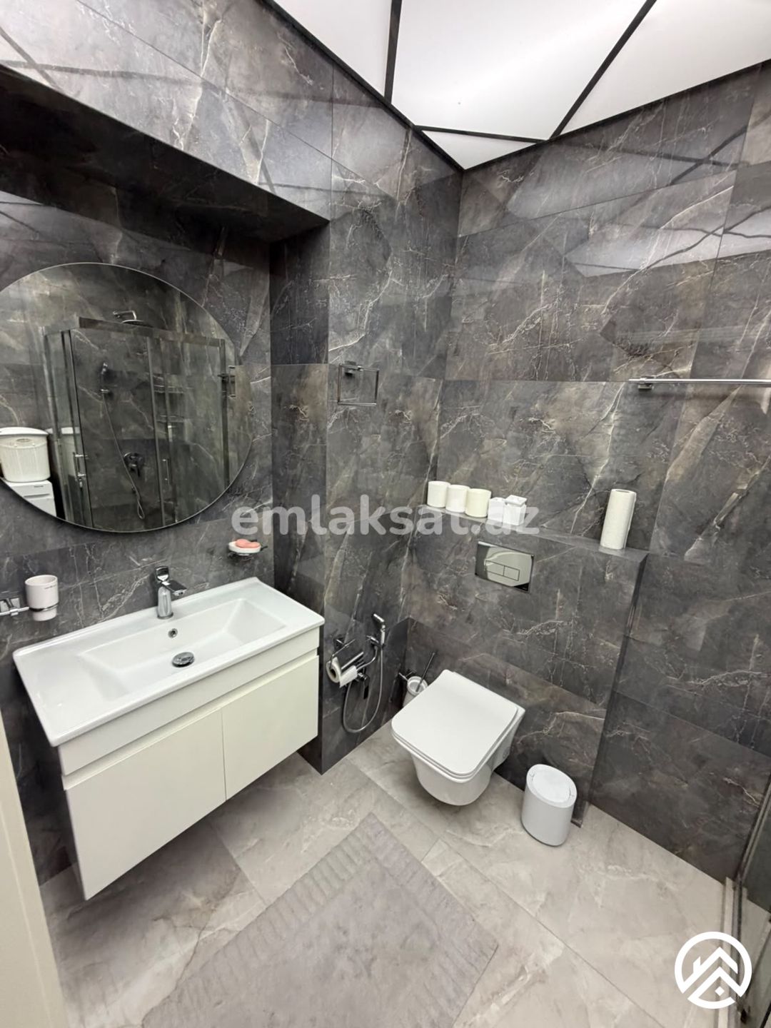 Kirayə (aylıq) 3 otaq yeni tikili 115 m², Ağ şəhər — Mənzil, Bakı (9)
