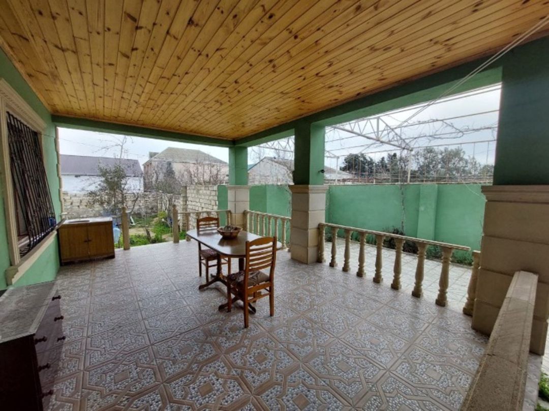 Satılır 3 otaqlı həyət evi/bağ evi 100 m² — Ev, villa, Bakı (8)