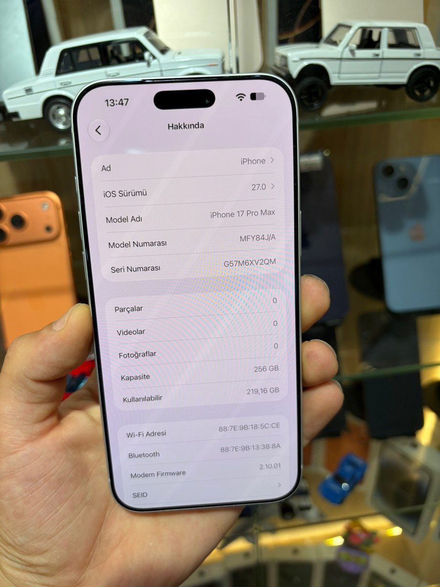 Apple iPhone 17 Pro Max Silver 256GB/12GB — Smartfonlar, Bakı (3)