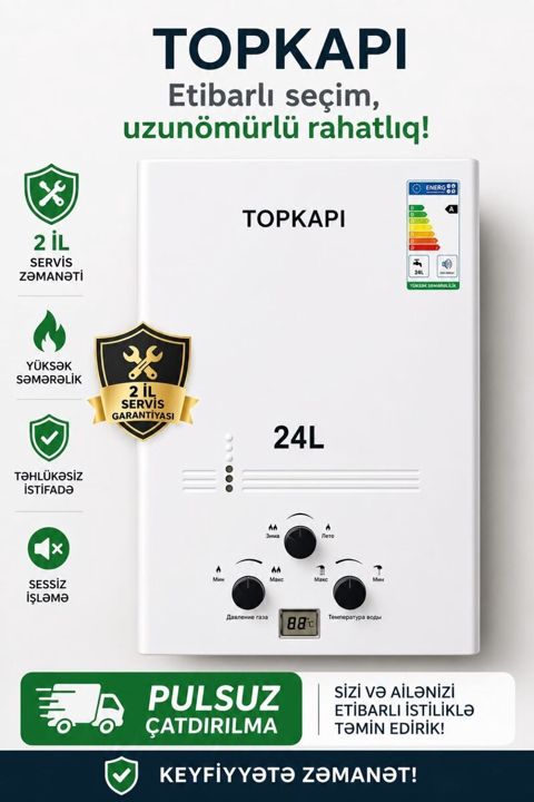 Su qızdırıcı 24 lt — Bakı