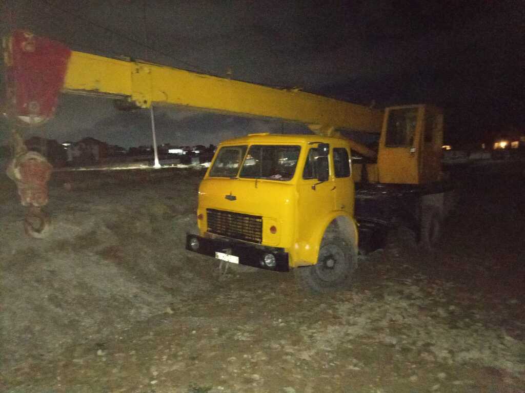 MAZ 5549, 11 L, 1987 il, 300 000 km 99-XX-662 — Avtokranlar, Bakı (7)