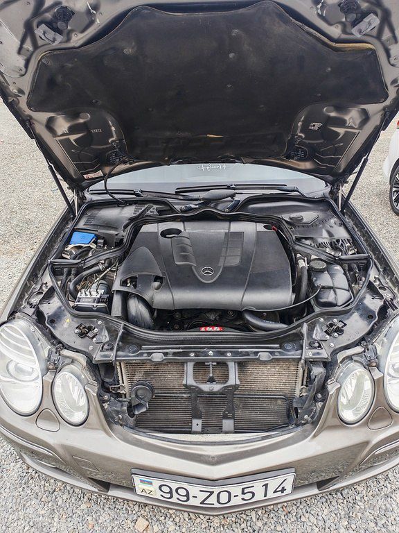 Mercedes E 220, 2.2 L, 2007 il, 366 779 km 99-ZO-514 — Avtomobillər, Bakı (9)