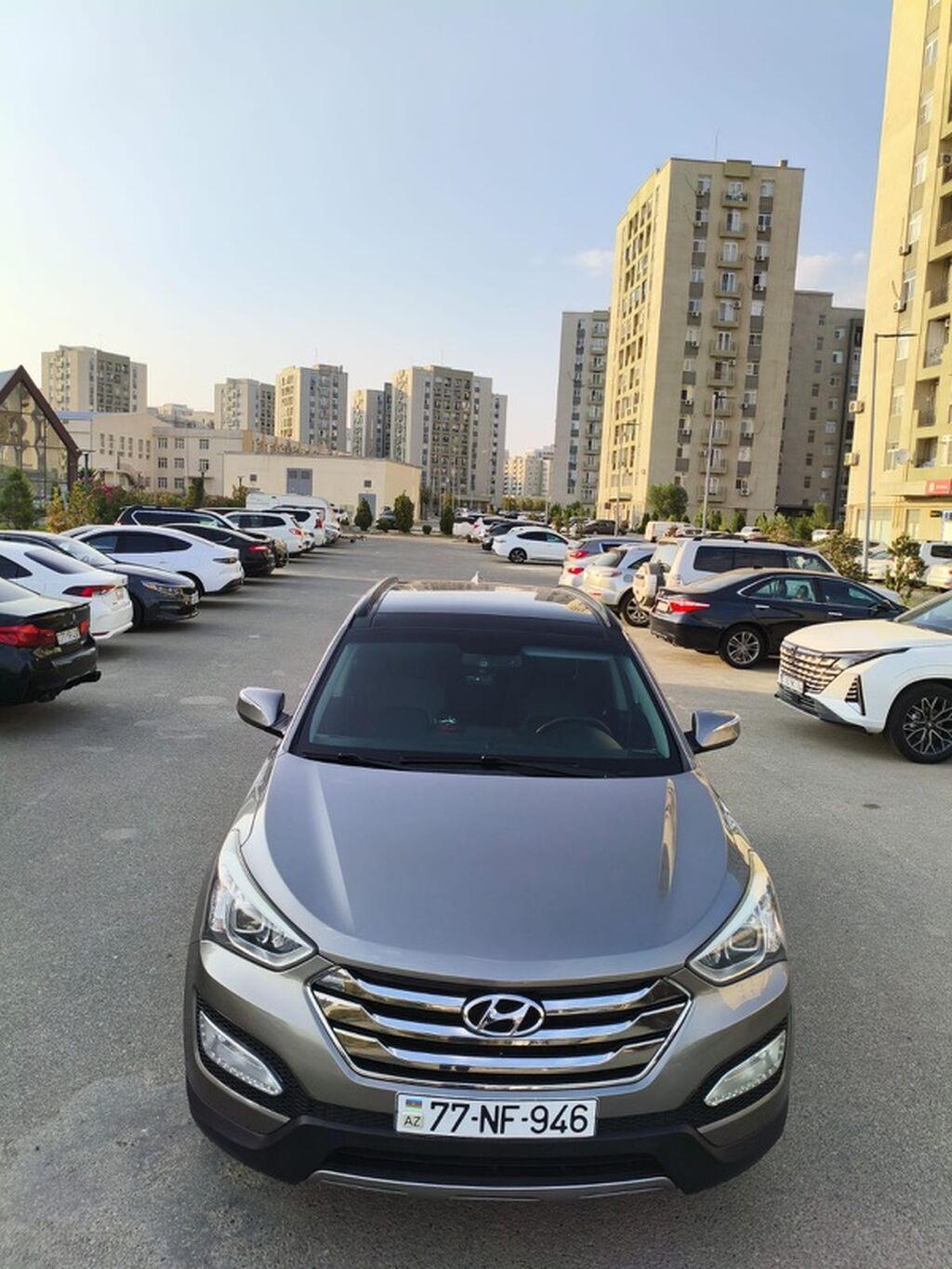 Hyundai Santa Fe: 2 l 2015 il Krossover 77-NF-946 — Avtomobillər, Bakı (3)