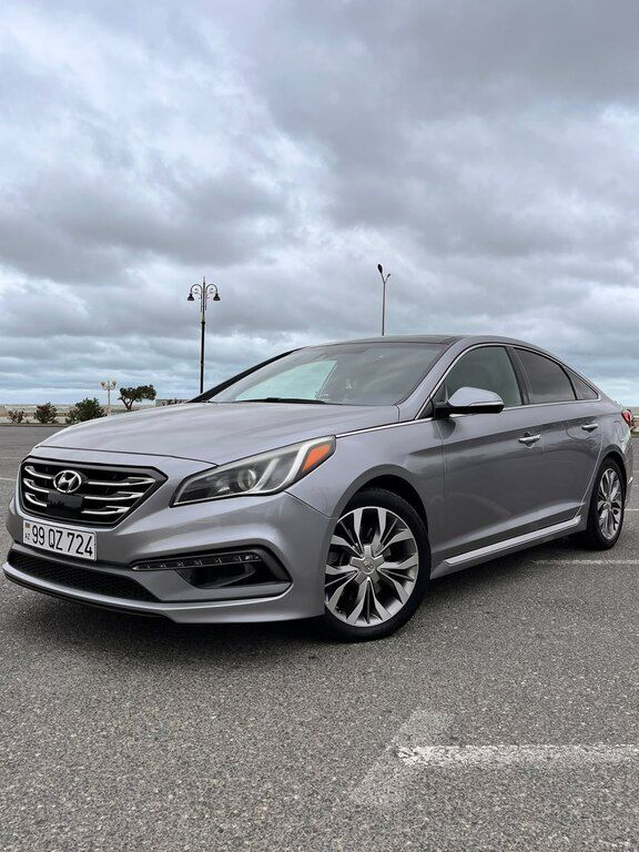 Hyundai Sonata, 2.0 L, 2017 il, 105 000 km 99-QZ-724 — Avtomobillər, Bakı (3)