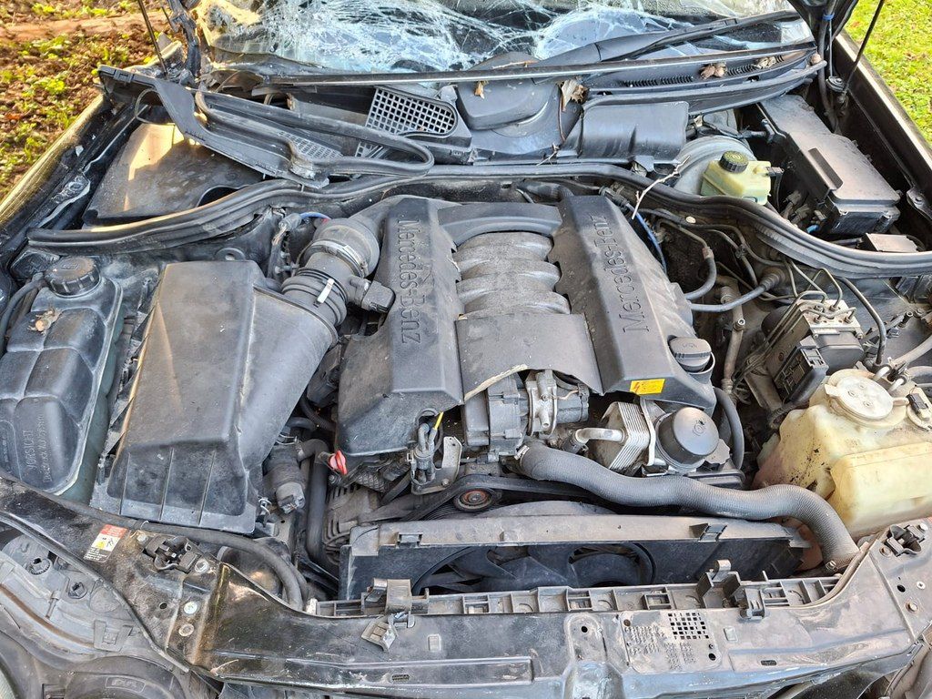 Mercedes E 280, 2.8 L, 1999 il, 450 000 km 10-VD-335 — Avtomobillər, Zaqatala (11)