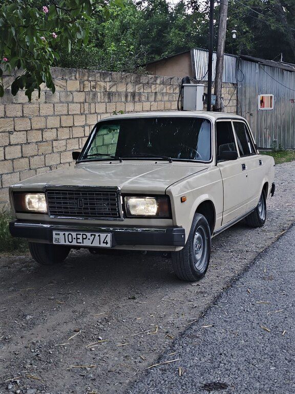 Lada (VAZ) 2107, 1.6 L, 1985 il, 73 131 km 10-EP-714 — Avtomobillər, Şəki (5)