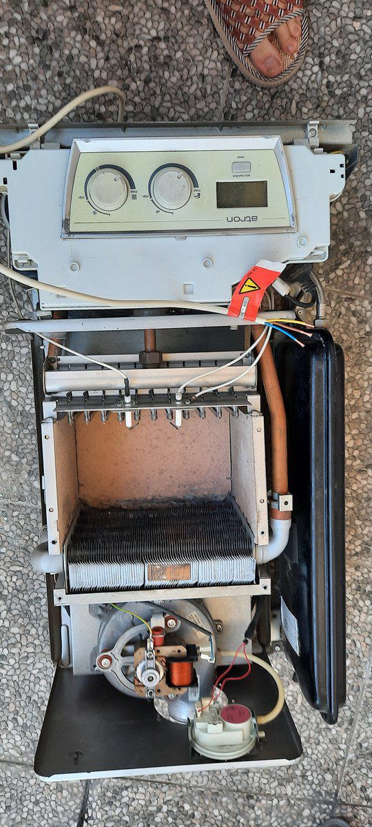 Kombi DemirDöküm Atron H24 — Təmir və inşaat, Bakı (6)