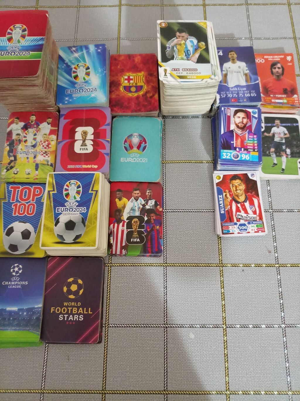 Futbol kolleksiya kartları dəsti Məzmun: - Uefa Euro 2024, Euro 2021 — Digər, Bakı (3)