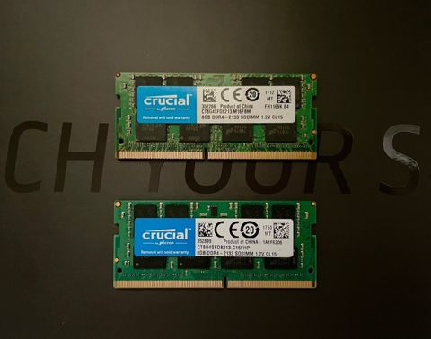 Crucial 16GB DDR4-2133 Sodımm 2x8 — Xaçmaz