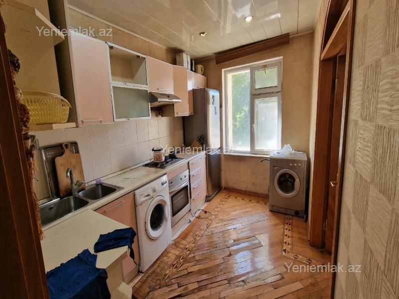 Satılır 3 otaqlı Bina evi menzil (Köhnə tikili), 87 m², Yasamal rayonu — Mənzil, Bakı (7)