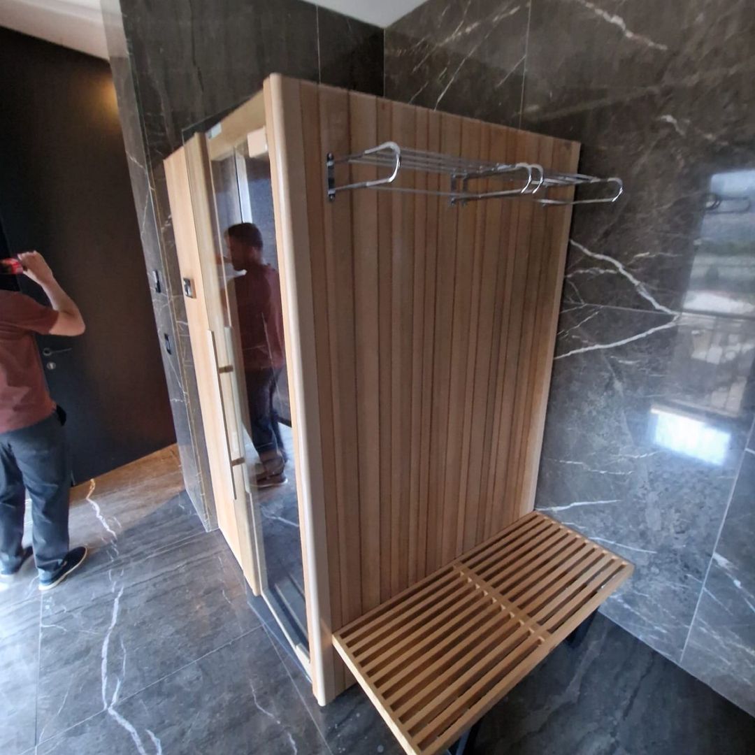 Sauna kabini — Təmir və inşaat, Bakı (2)