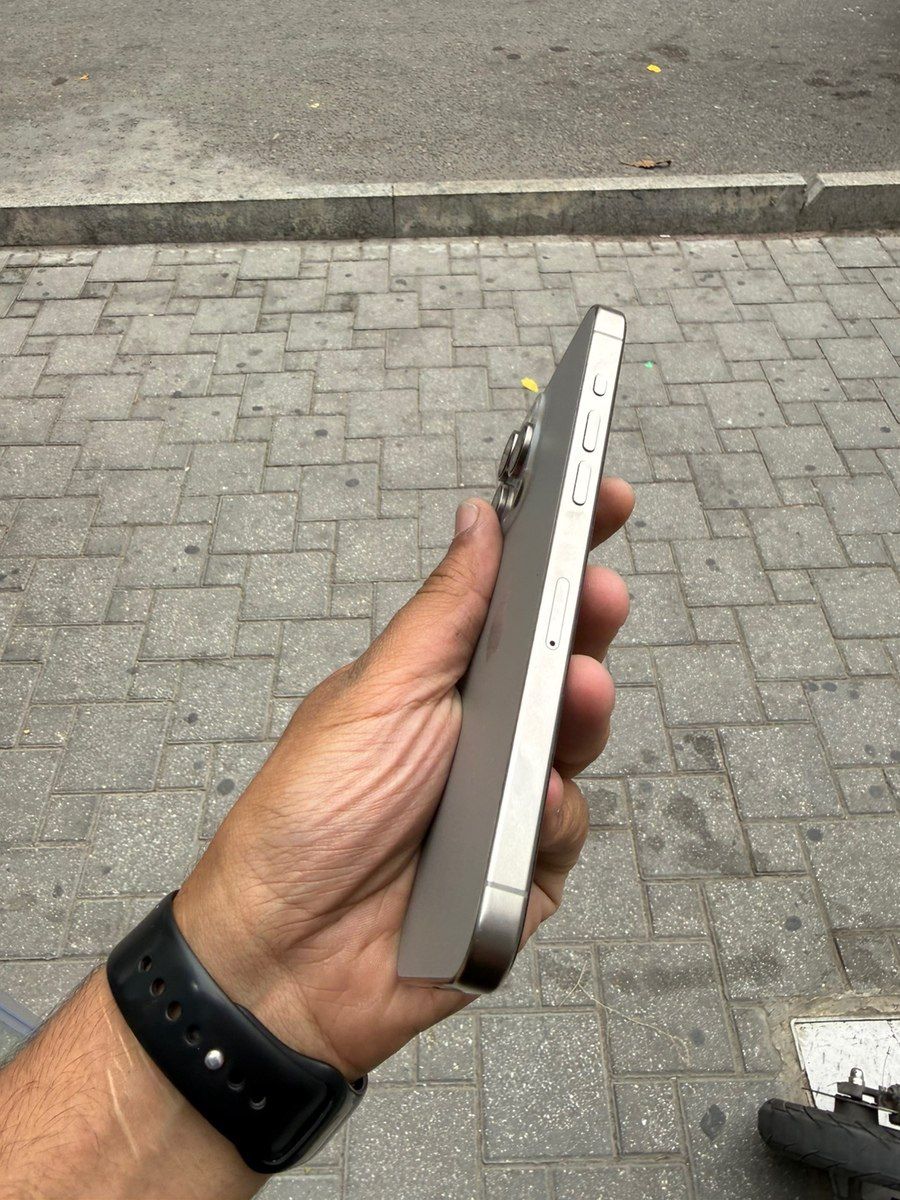 Apple iPhone 15 Pro Natural Titanium 256GB/8GB — Smartfonlar, Bakı (3)