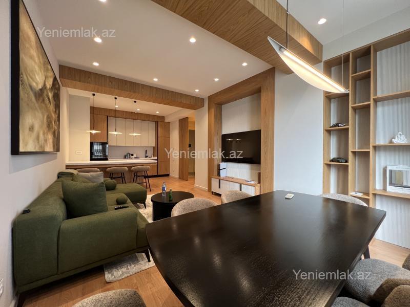 Kirayə 3 otaqlı Bina evi menzil (Yeni tikili), 117 m², Səbail rayonu — Mənzil, Bakı