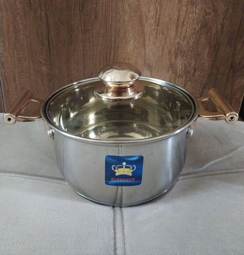 Qazan, Paslanmayan polad, 3 l, Almaniya — Bakı