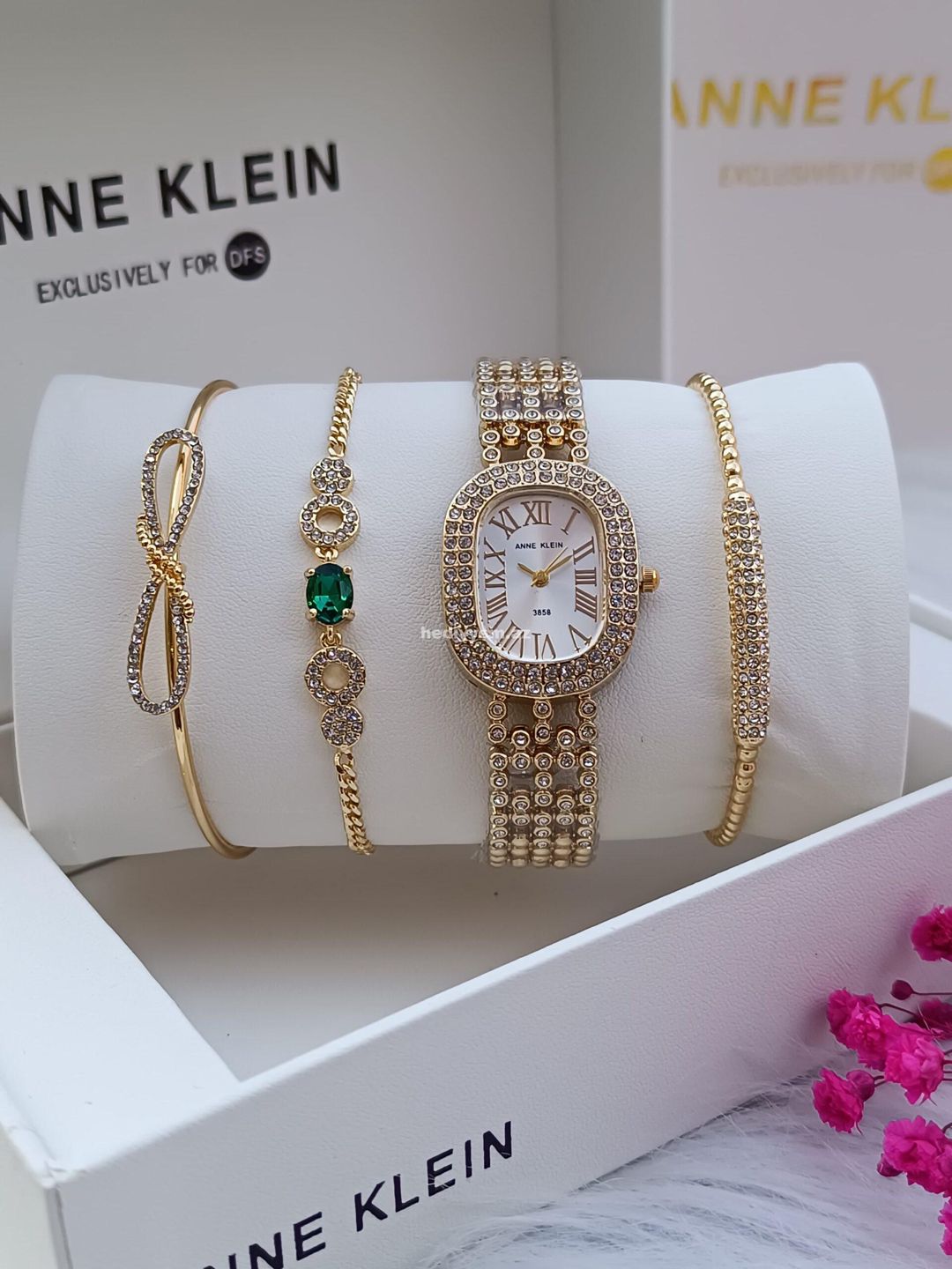 Anne Klein qol saat desti 0497 — Qol saatları, Bakı (3)