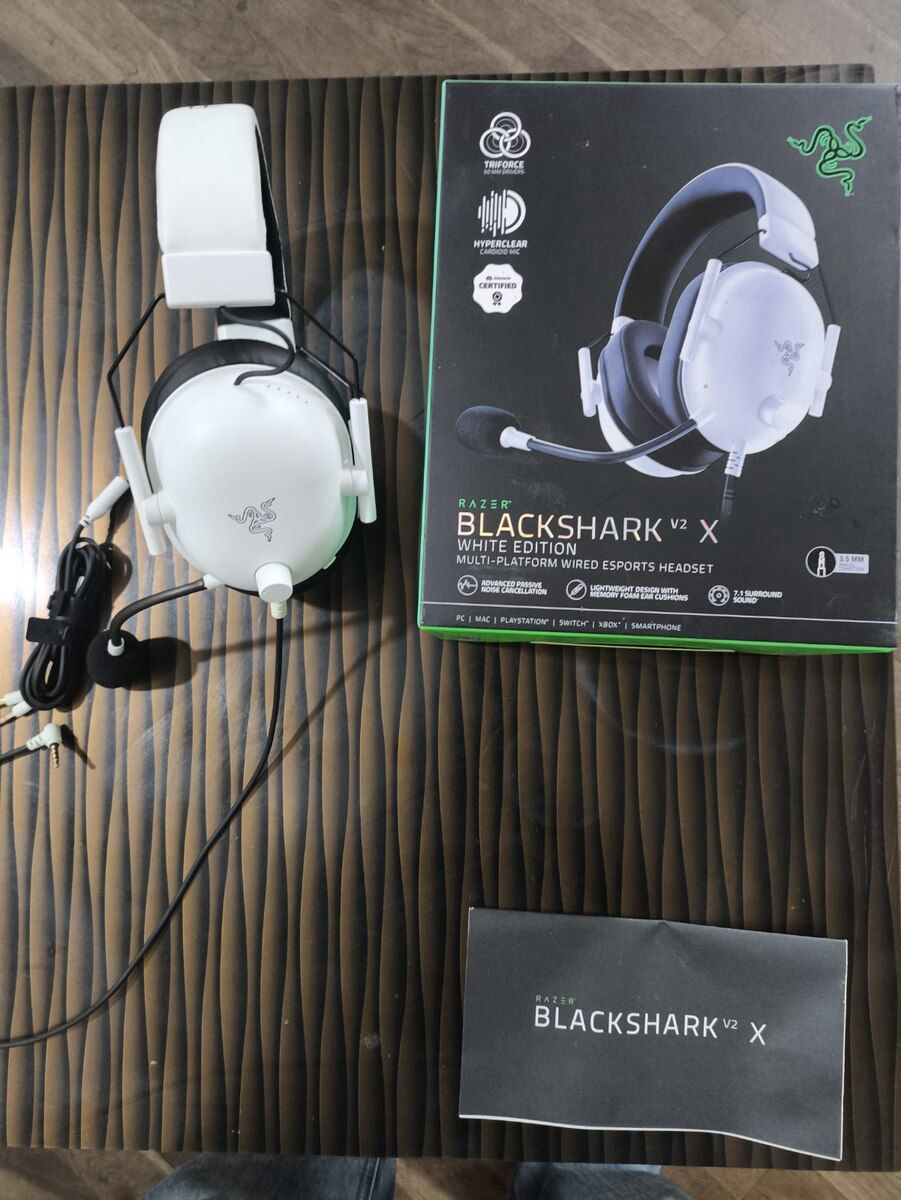 Gaming qulaqliq Razer black shark v2X — Səs texnikası, Bakı (4)